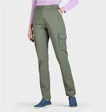 Stretch Cotton Cargo Trousers - LT316